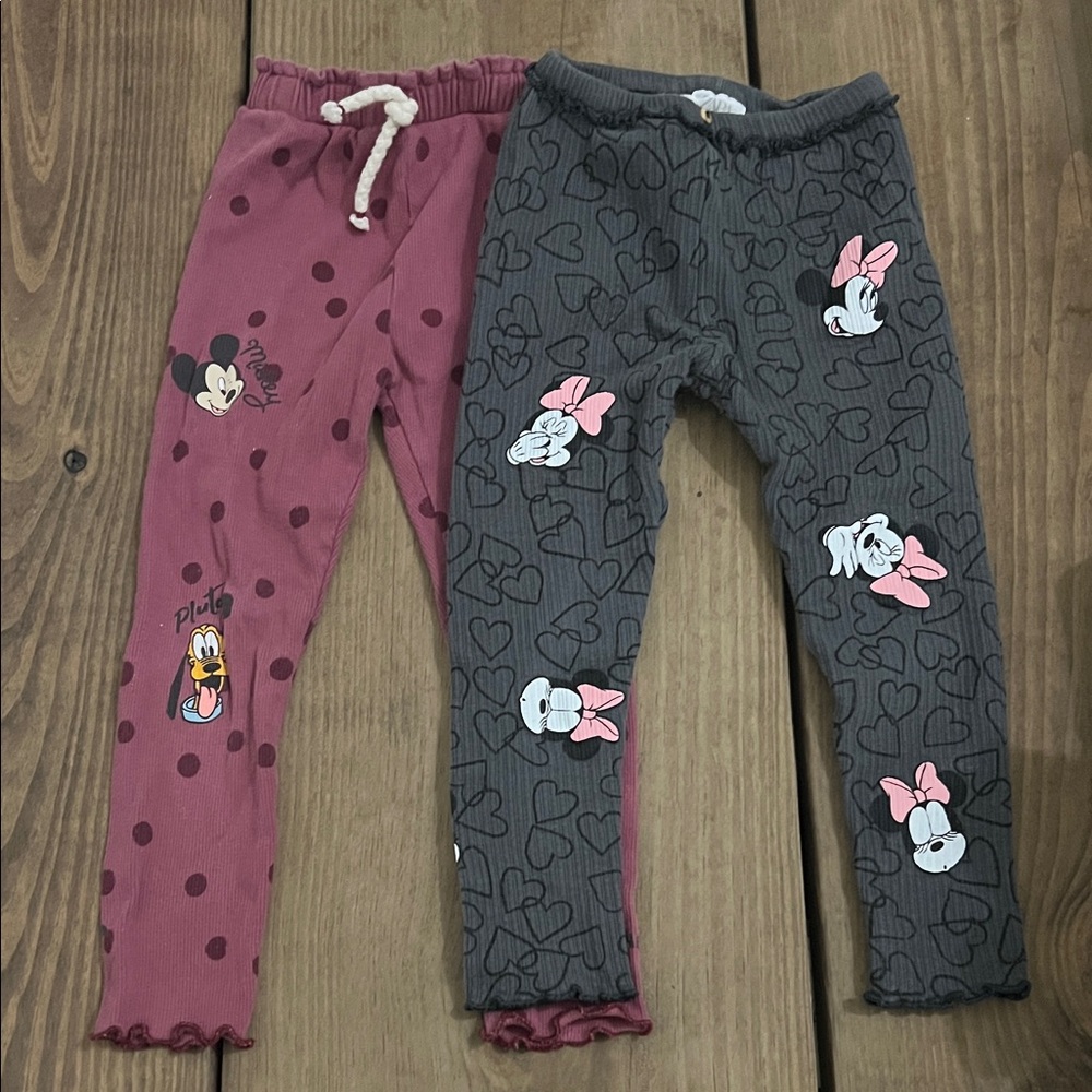 Zara Kids Bottoms in Pink and Gray